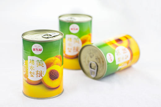 【招远】黄桃罐头425g*6罐/箱 商品图0