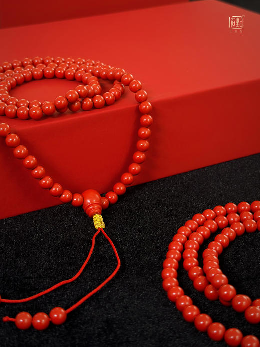 朱砂108籽多用手链 商品图2