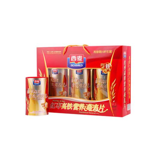 西麦红枣高铁礼盒1050g 商品图0