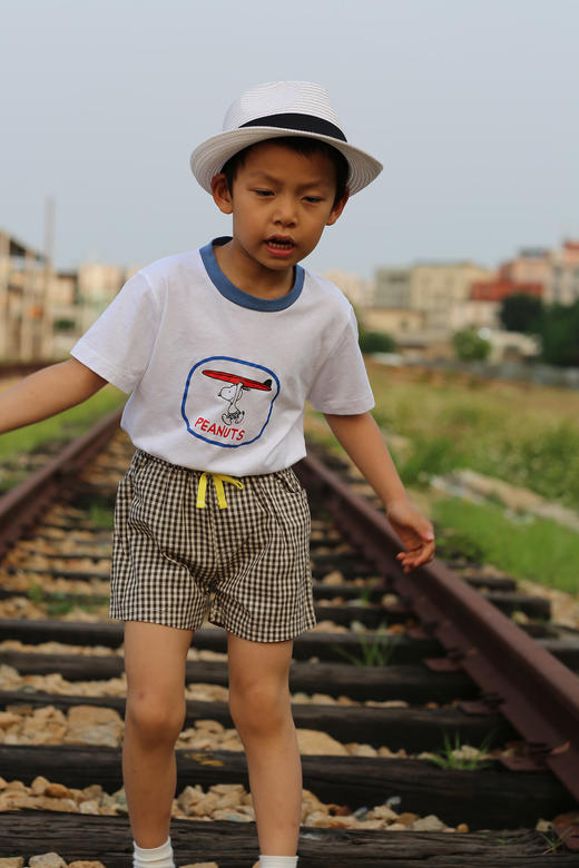 KZZBX022格子短裤  80-120 商品图1