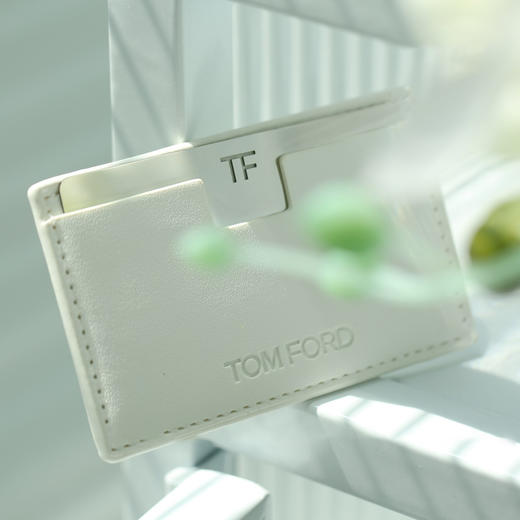 【12.17 积分当钱花】Tom ford TF福特汤姆限量随身双面化妆镜子 白色 商品图3