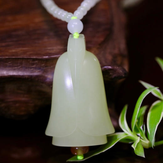 和田玉（黄玉）套链--闻仲 /主石23.02g 商品图0