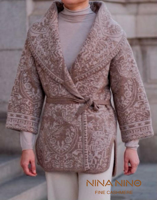 爱丽舍提花大衣 商品图7