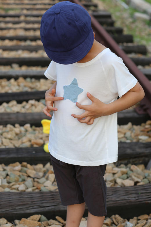 SYZBX090 五角星T恤  80-120 商品图2