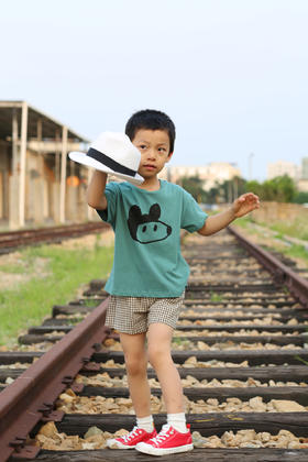 SYZBX083 卡通鼠T恤  80-120