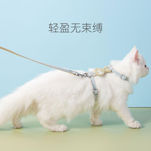 【宠物用品】- 猫咪工字型牵引绳可爱兔子狗狗胸背带 商品图2