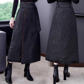 AHM 332H9162半身裙系带A字裙