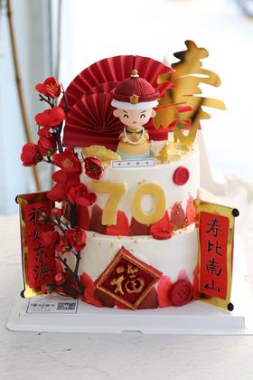 【生日蛋糕】祝寿双层款
