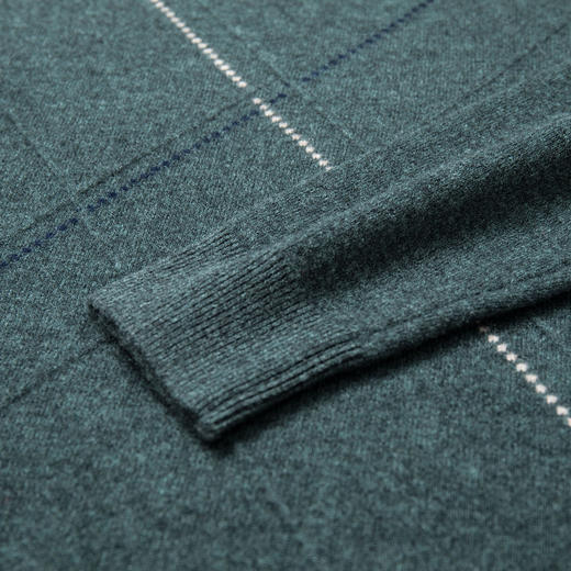 27DKXGR3707【100绵羊毛 多色可选】罗蒙秋冬男装男羊毛衫男士基础款休闲百搭圆领针织毛衣男 商品图7