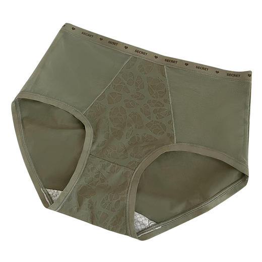 【裸感性感！多巴胺蚕丝乳酸裤】中腰蕾丝内裤 女士性感纯欲短裤头 无痕高弹提臀桑蚕丝 抑Jun裆内裤女 商品图4