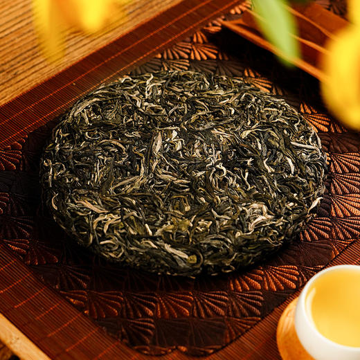 【618开门红】【水黄金】2023年头春易武荒野茶云南普洱茶生茶饼357g饼 拍5发6拍10发12 商品图6