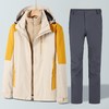 新款户外冲锋衣套装男女款两件套三合一可拆卸防风防水登山服外套 商品缩略图4