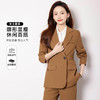 【上衣+裤子】罗蒙两件套女商务通勤面试工作女士套装西服套装 商品缩略图6