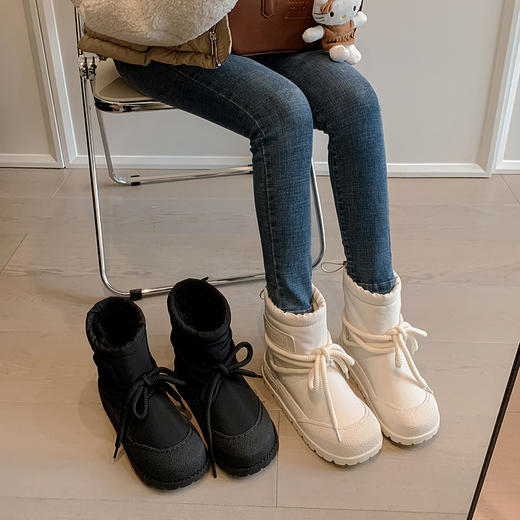 时尚减龄，保暖雪地靴爆款短靴毛靴HHXS-AB521 商品图5