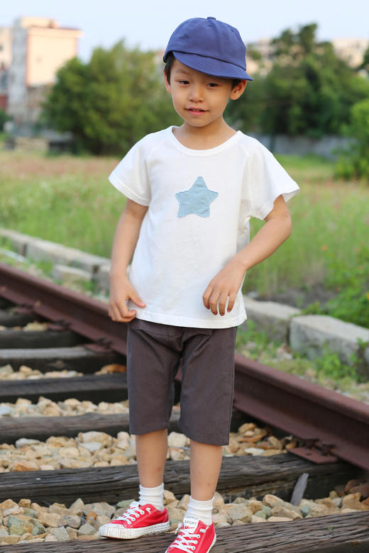 SYZBX090 五角星T恤  80-120 商品图0