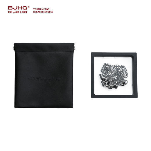 BJHG不计后果轻奢高级感钛钢项链男简约基础款嘻哈情侣配饰锁骨链 商品图3