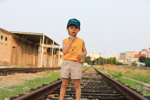 SYZBX046 小熊背心 80-120 商品图1