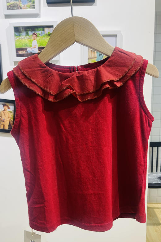 SYZBX086
双层领背心  80-120 商品图1