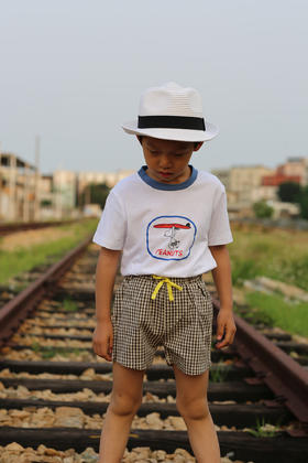 KZZBX022格子短裤  80-120