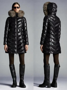 MO-C Fulmarus 毛领收腰羽绒服❄️