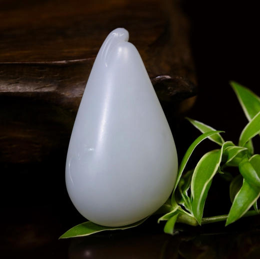 和田玉（羊脂白玉）挂件--不染26.19g 商品图4