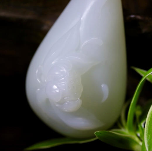 和田玉（羊脂白玉）挂件--不染26.19g 商品图3