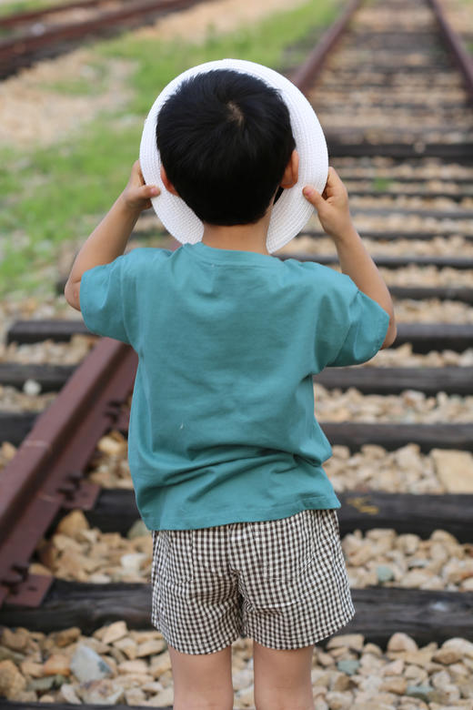 KZZBX022格子短裤  80-120 商品图5