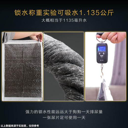 【宠物用品】-碳分子狗狗尿垫宠物猫咪尿片加厚除臭尿不湿 商品图2