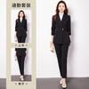 【上衣+裤子】罗蒙女士职业套装商务休闲时尚有型西装两件套女 商品缩略图7