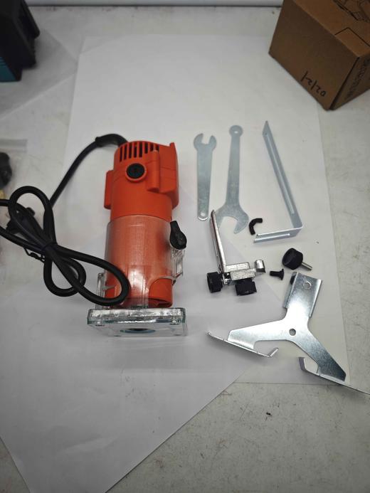 【货号07126】豪军3703修边机木工 雕刻机 克克 新航 大名 3703塑体 整机工具 商品图3