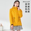 冬季户外中长款冲锋衣女两件套三合一可拆卸抓绒衣防风防水登山服 商品缩略图0