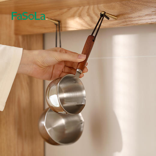 FaSoLa不锈钢泼油锅多功能迷你烧油浇油锅专用淋油炝油小勺神器 商品图5