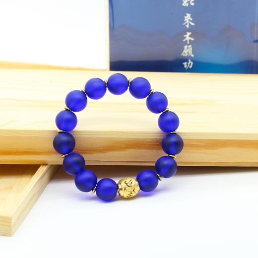 12mm琉璃手链手串 古法琉璃手串手链菩提手链圆珠挂件 商品图2