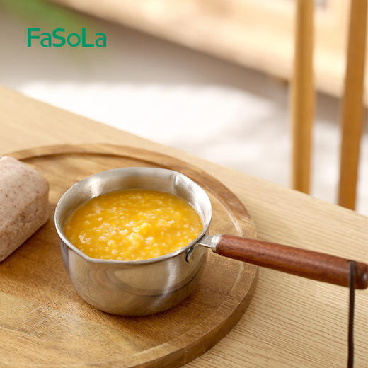 FaSoLa不锈钢泼油锅多功能迷你烧油浇油锅专用淋油炝油小勺神器 商品图8