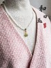 春夏新款！新中式国风美学穿搭配饰分享！天ran和田玉手串项链 细腻润白 花痴配色挑选玉石du家定制款，吉祥如意美好寓意，一物一证，品质信赖！与介面新中式搭配 尽显东方女性优雅浪漫 商品缩略图9