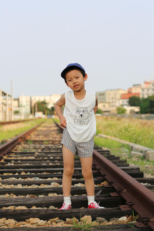 SYZBX046 小熊背心 80-120 商品图7