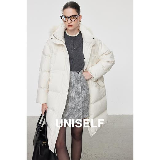 90白鹅绒外套女2023冬季新款百搭轻奢长款羽绒服 月销 3 商品图2