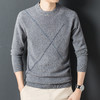 27DKXGR3707【100绵羊毛 多色可选】罗蒙秋冬男装男羊毛衫男士基础款休闲百搭圆领针织毛衣男 商品缩略图4