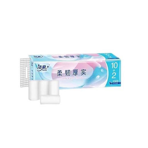 洁柔C&S金尊无芯卷纸卫生纸1680克(12卷装) 商品图0