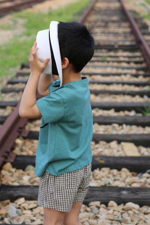 KZZBX022格子短裤  80-120 商品图6