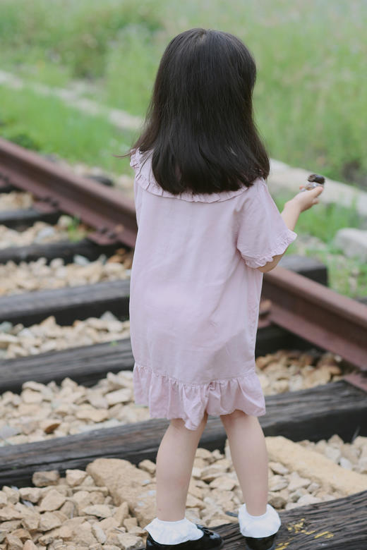 QZZBX122 花边连衣裙  80-120 商品图3