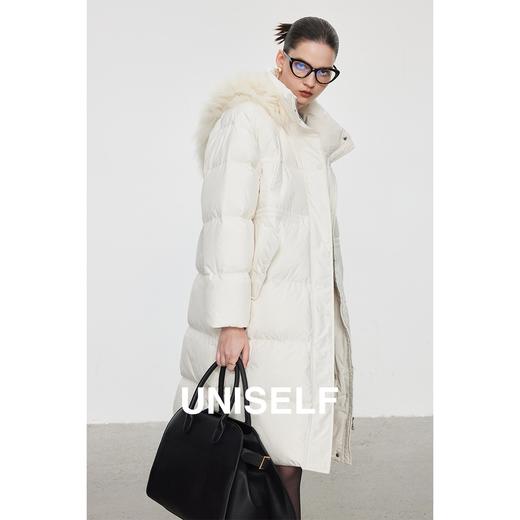 90白鹅绒外套女2023冬季新款百搭轻奢长款羽绒服 月销 3 商品图3
