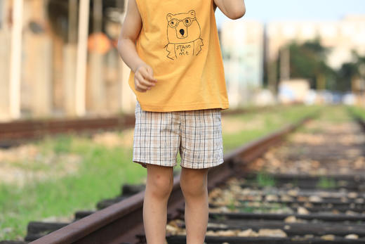 KZZBX029 中格短裤 80-120 商品图1