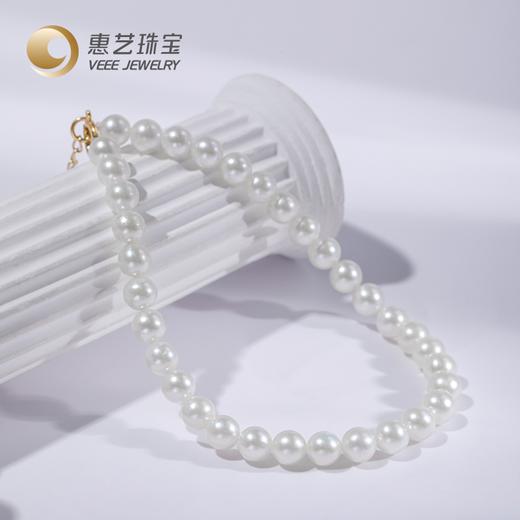 18K金珍珠3.5-4mm项链手链 商品图2