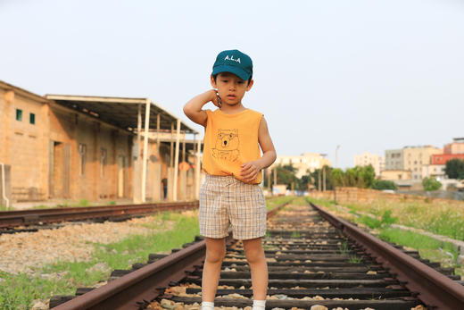 SYZBX046 小熊背心 80-120 商品图0