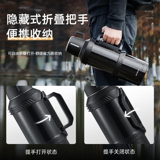 宝威玛（BVGMAV）保温壶英国大容量户外旅行壶316L不锈钢保温水壶 BAG502L 商品图3