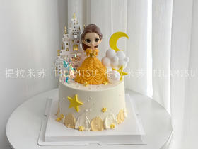 贝儿公主生日蛋糕