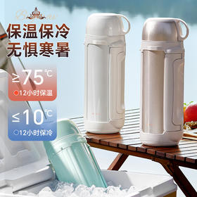 宝威玛（BVGMAV）保温壶户外 大容量车用旅行壶不锈钢水壶杯便携暖壶热开水瓶 BAG501L