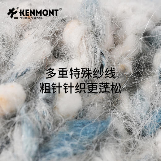 卡蒙猫耳造型手工粗针织帽KM-9494 商品图8