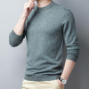 【100绵羊毛】罗蒙秋冬男士毛衣经典纯色羊毛衫男加厚男士羊毛衫保暖毛衣男 商品缩略图4